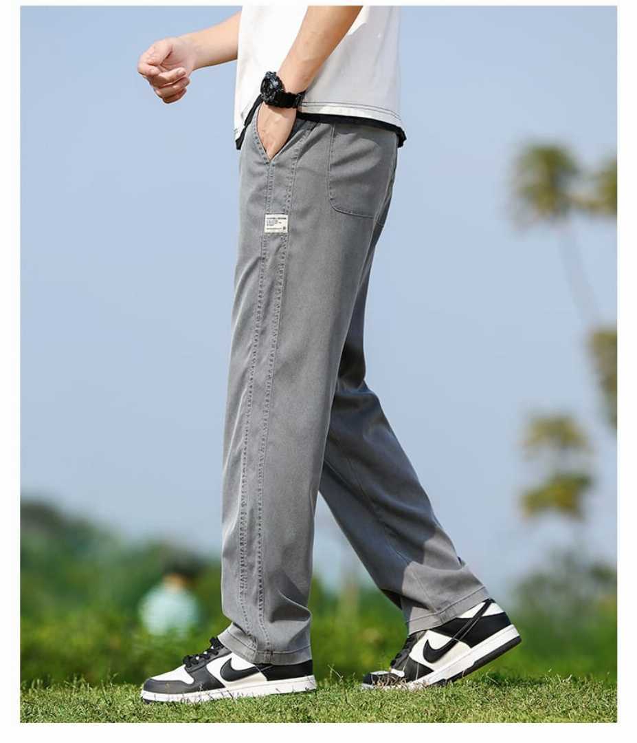 SUPER,SOFT,DENIM,TROUSER,(Black)