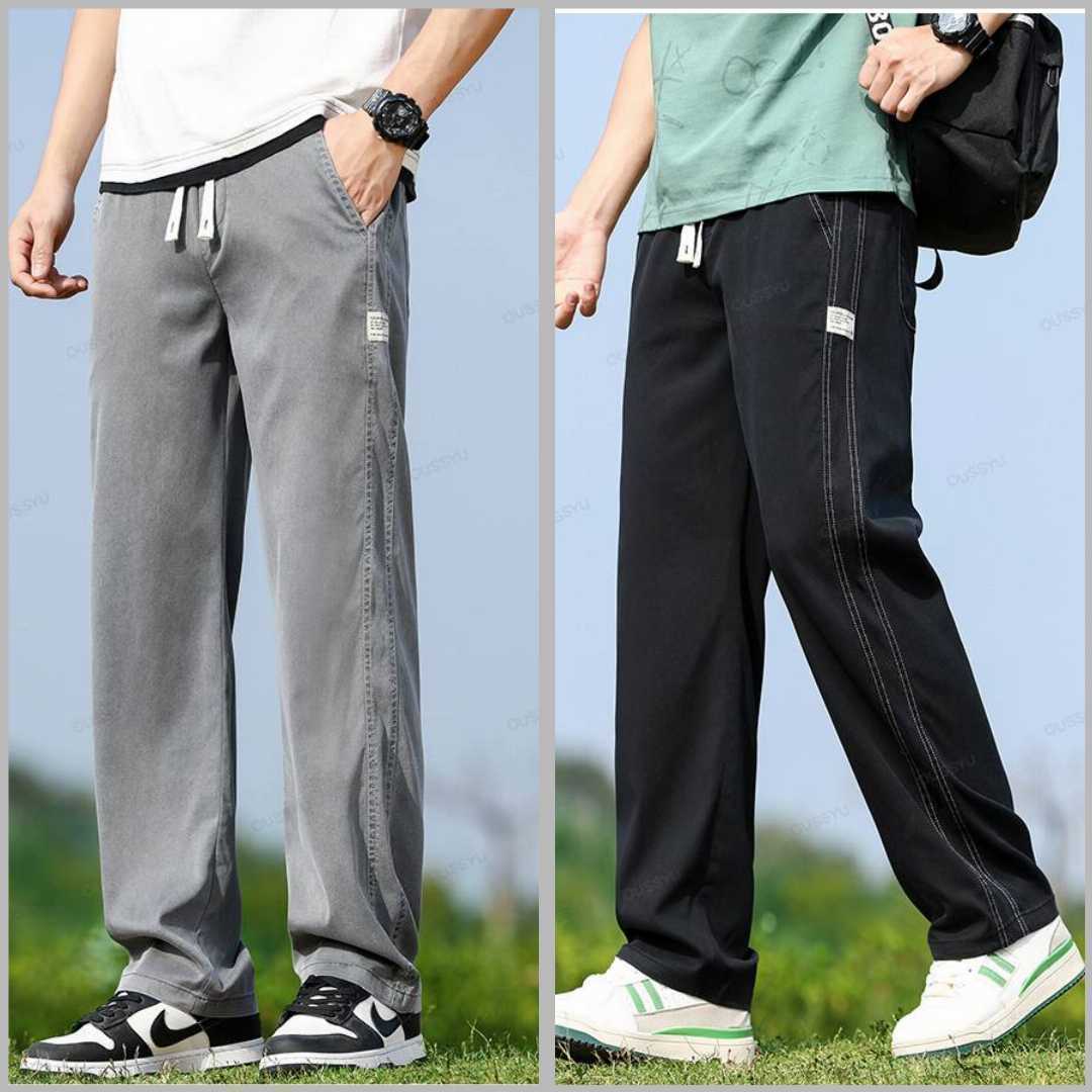 SUPER,SOFT,DENIM,TROUSER,(Black)