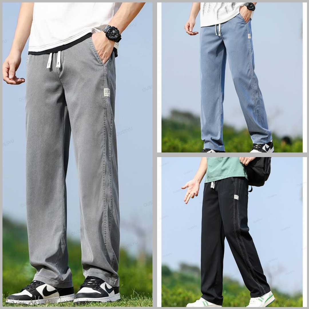 SUPER,SOFT,DENIM,TROUSER,(Black)